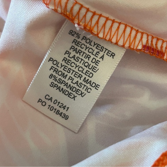 Twik Orange and Purple Patterned Blouse L - Picture 5 of 10